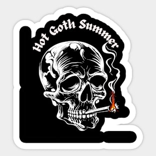 Hot Goth Summer Sticker